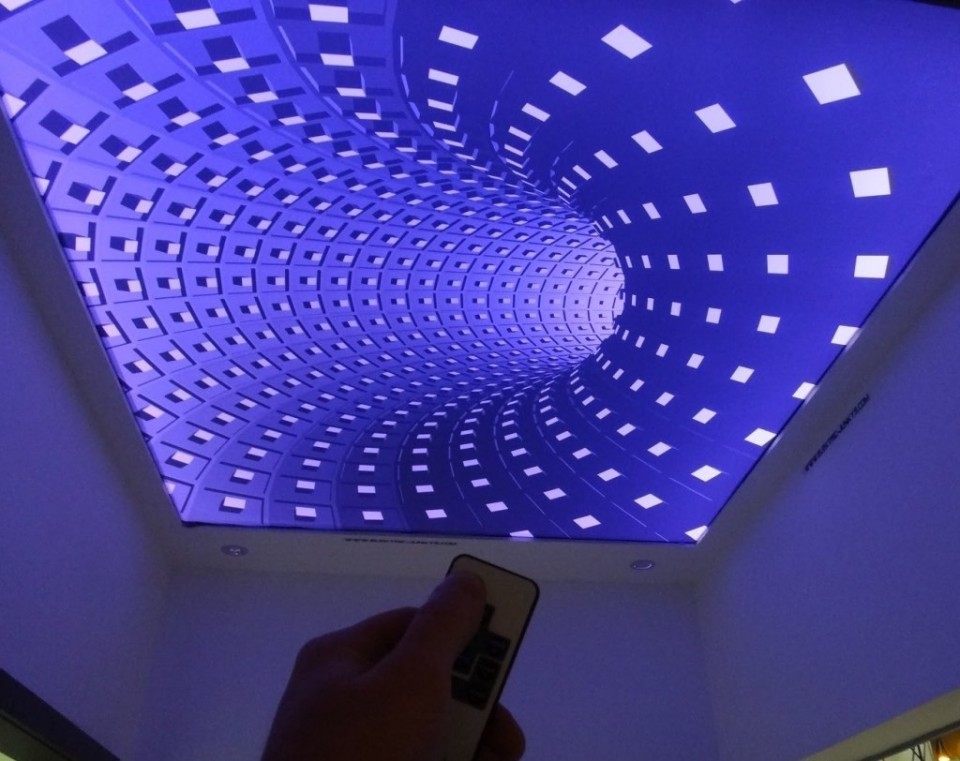 Заказать 3d натяжные потолки в г. Алзамай